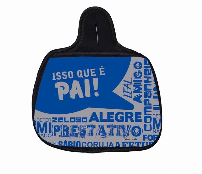 Imagem de Lixo Car Lixeira Carro Neoprene Personalizado Pai Te Amo