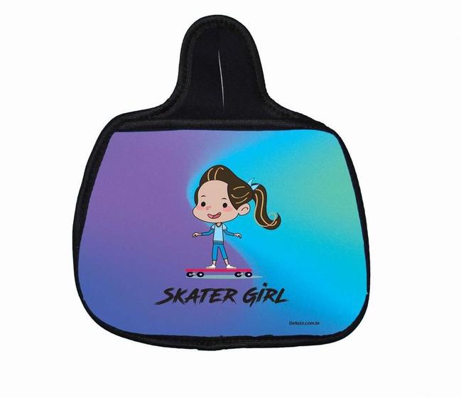 Imagem de Lixo Car Lixeira Carro Neoprene Personalizado Skate Skater Girl