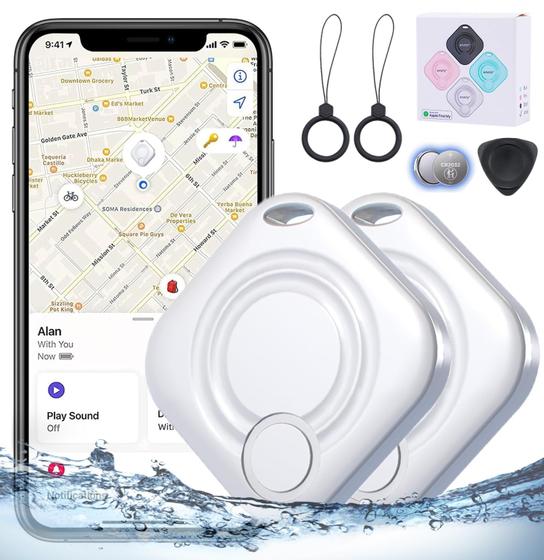 Imagem de Localizador de Chaves DoHome - 2 Unidades - Funciona com Find My