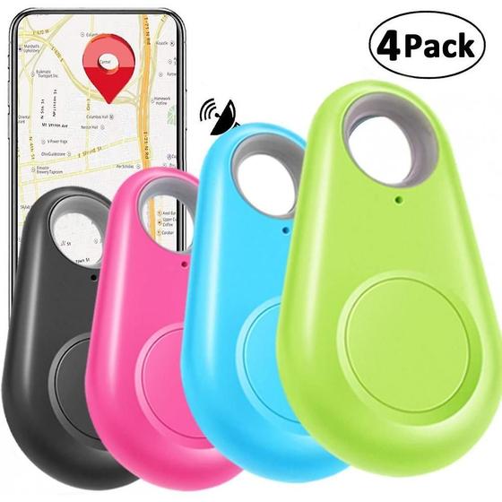 Imagem de Localizador de Chaves Smart GPS Tracker - Pacote com 4 Unidades