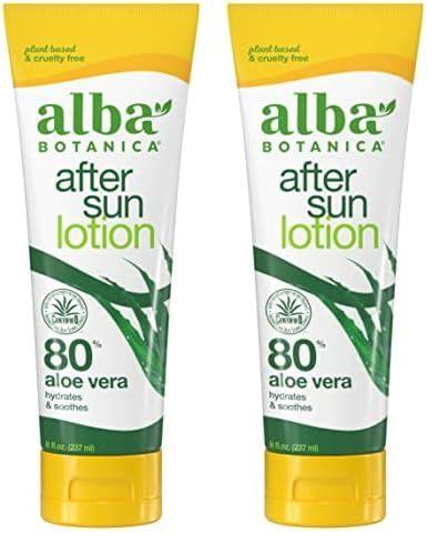 Imagem de Loção Alba Botanica Aloe Vera 80% Gel 240 mL (pacote com 2)