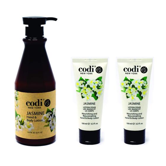 Imagem de Loção CoDi Jasmine para Corpo e Mãos - 1,75L + 2 Refis de 100mL