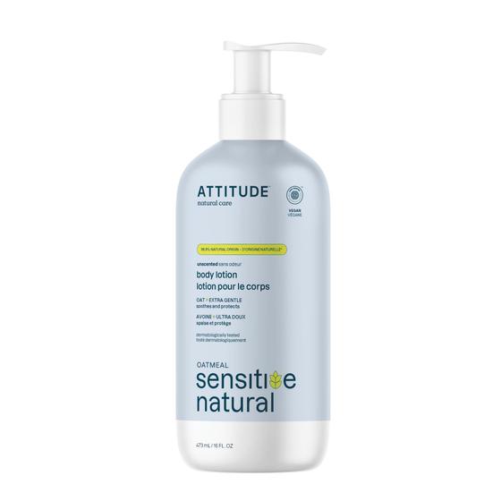 Imagem de Loção Corporal ATTITUDE para Pele Sensível com Aveia - 473ml