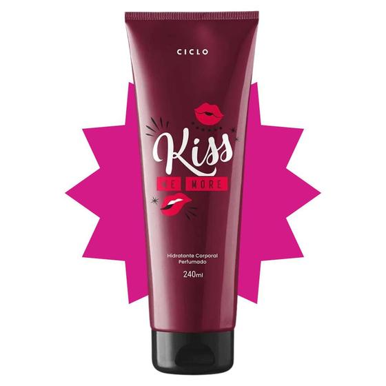 Imagem de Locao corporal hidratante kiss you more ciclo 240ml