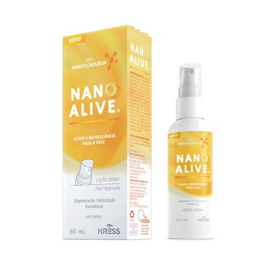 Imagem de Loção Corporal Kress Nano Alive 60ml - Alívio  de queimação e ressecamento da pele após o sol