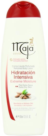 Imagem de Loção Corporal Myrurgia Maja para Pele Seca - 400ml com Óleo de Amêndoa