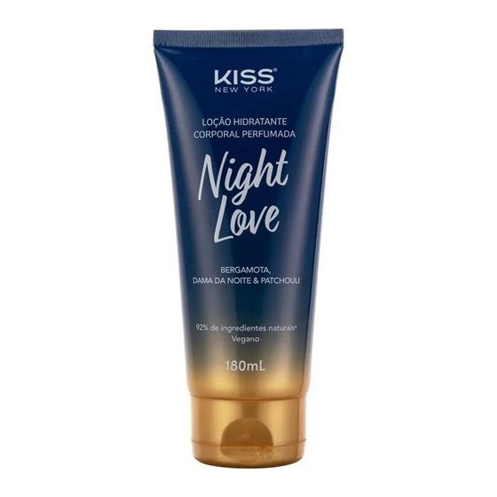 Imagem de Loção corporal night love 180ml kiss new york lcb04b