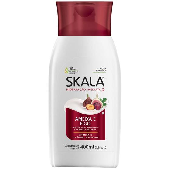 Loção Creme Hidratante Corporal Ameixa e Figo Skala 400ml Menor preço em Loção Creme Hidratante Corporal Ameixa e Figo Skala 400ml