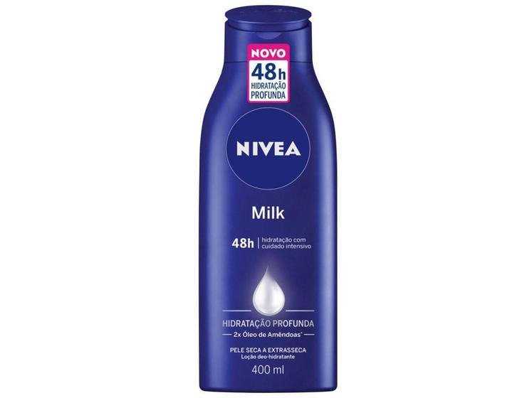 Imagem de Loção Deo-Hidratante Corporal Nivea Milk - Hidratação Profunda 400ml