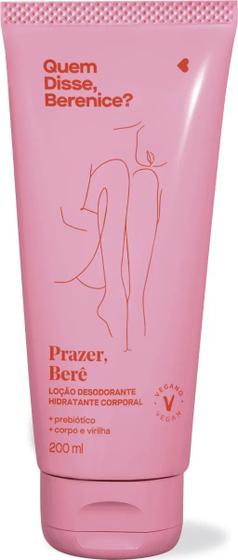 Imagem de Loção Desodorante Hidratante Corporal Prazer Berê 200ml