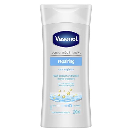 Imagem de Loção Desodorante Hidratante Vasenol Recuperação Intensiva Reparadora 200ml