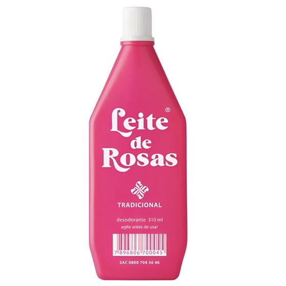 Imagem de Loção Desodorante Leite de Rosas 310ml