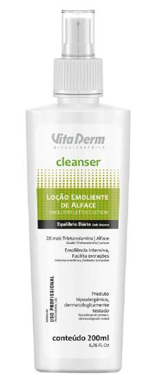 Imagem de Loção Emoliente De Alface Cleanser Vita Derm 200 Ml