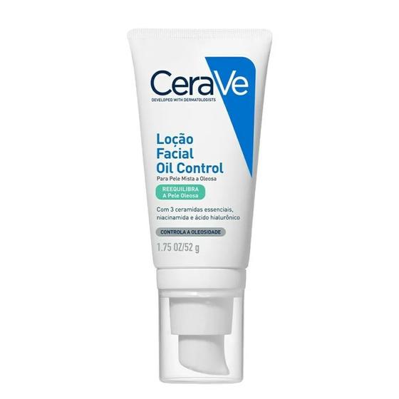 Imagem de Loção Facial Cerave Oil Control Pele Mista A Oleosa 52g