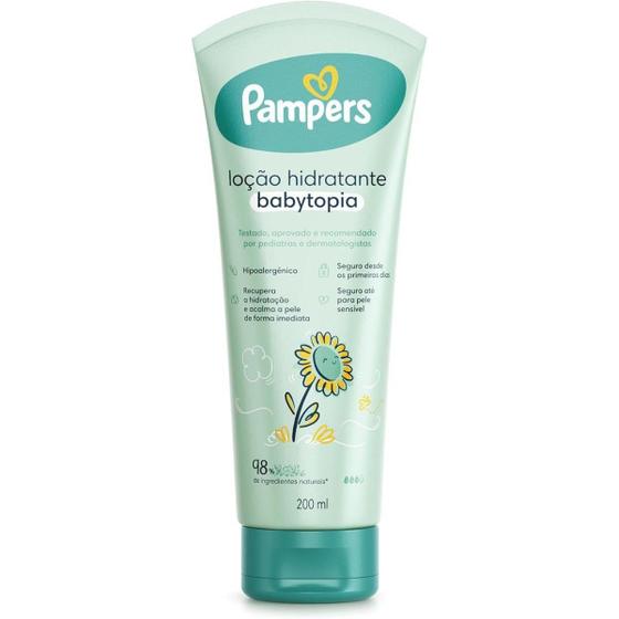 Imagem de Loção Hidratante Corporal Babytopia Girasol 200Ml - Pampers