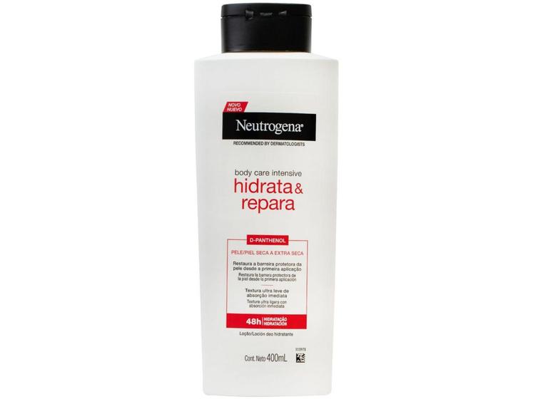 Imagem de Loção Hidratante Corporal para Peles Secas 400ml - Neutrogena Body Care Intensive Hidrata e Repara