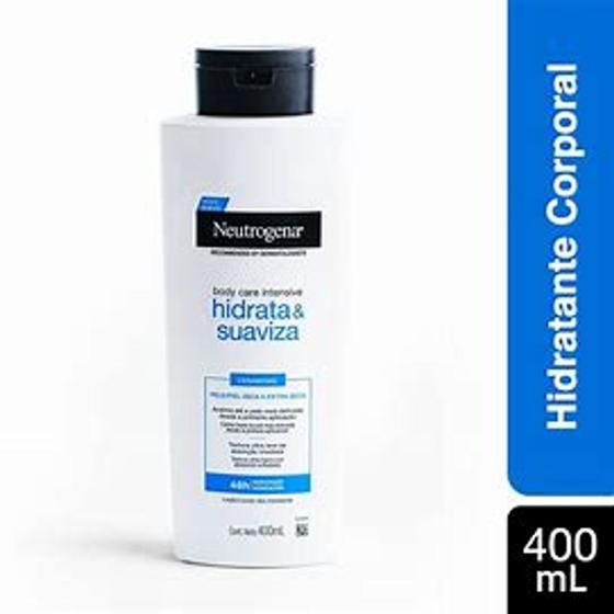 Imagem de Loção Hidratante Corporal para Peles Secas 400ml - Neutrogena Body Care Intensive Hidrata e Suaviza