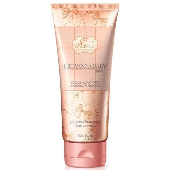 Imagem de Loção Hidratante Desodorante Giovanna Baby Peach 200Ml