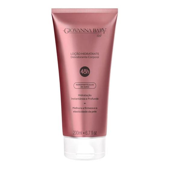 Imagem de Loção Hidratante Desodorante Giovanna Baby Rosé 200ml