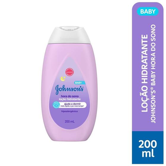 Imagem de Loção Hidratante Johnson's Baby Hora do Sono 200ml