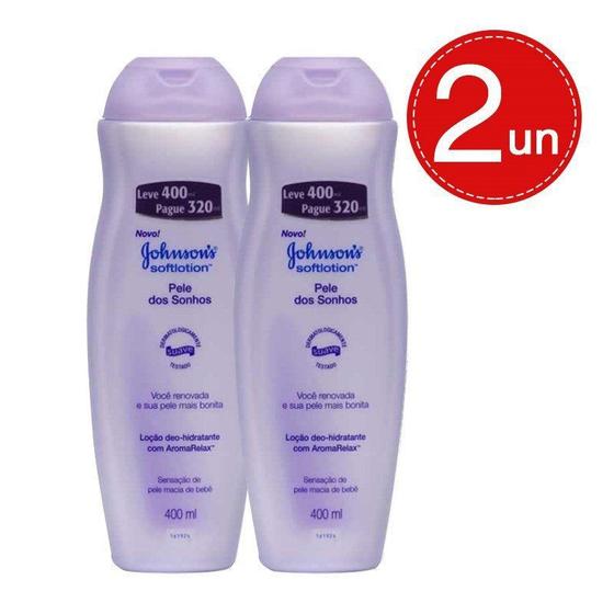 Loção Hidratante Johnson's Body Lotion Pele Dos Sonhos 400ml Leve 2 e
