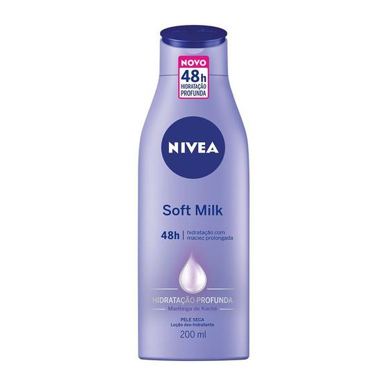 Loção Hidratante Nivea Body Soft Milk Intensiva - 200ml Menor preço em Loção Hidratante Nivea Body Soft Milk Intensiva - 200ml