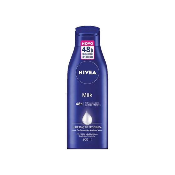 Imagem de Loção Hidratante Nivea Milk Extra Seca 200ml