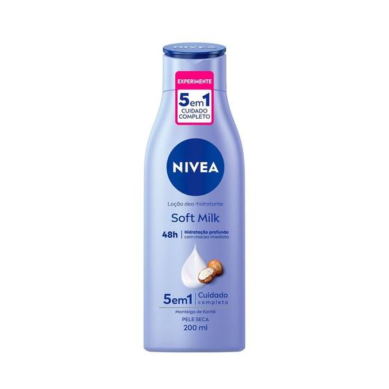 Imagem de Loção Hidratante Nivea Soft Milk 200ml