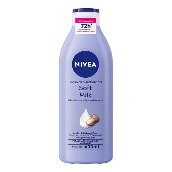 Imagem de Loção Hidratante Nivea Soft Milk 400ml