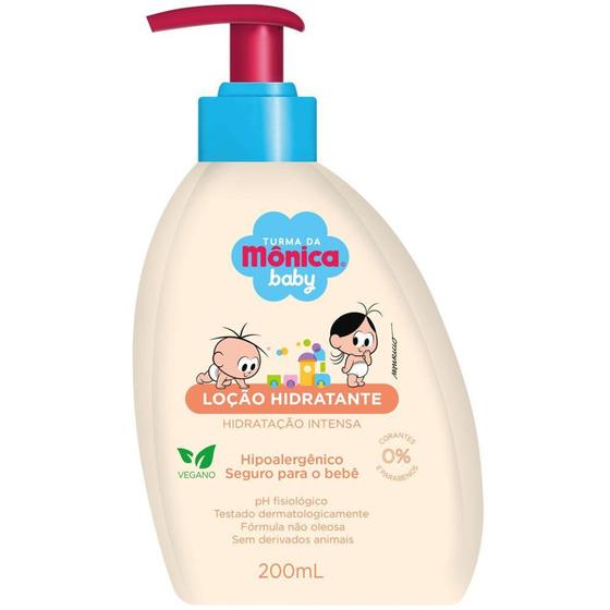 Imagem de Loção Hidratante Turma da Mônica Baby Hidrata Intensa 200mL - TURMA DA MONICA BABY