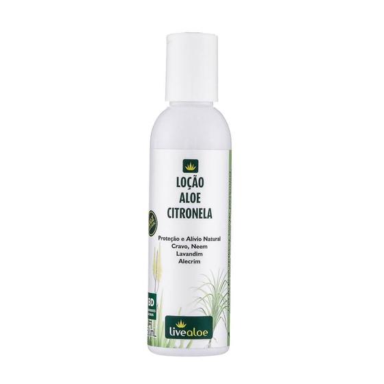 Imagem de Loção Natural Aloe Citronela 200Ml - Livealoe