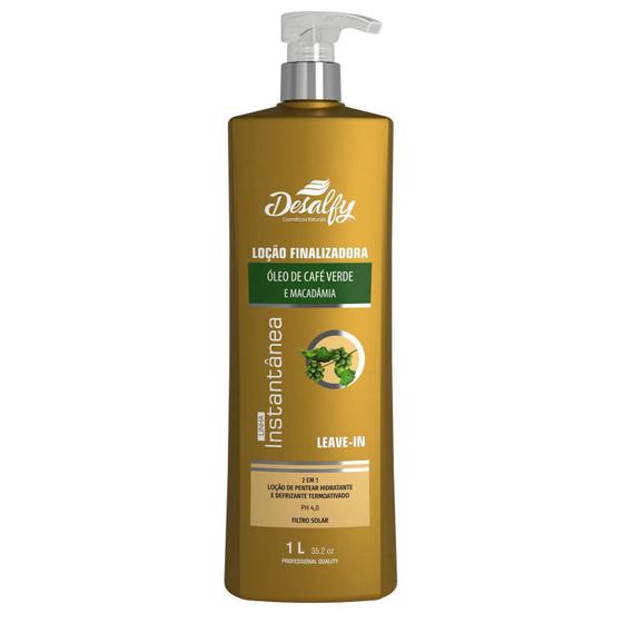 Imagem de Loção Oleo De Café Verde E Macadamia 1L - Desalfy Hair