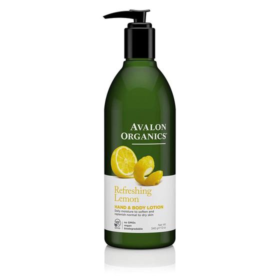 Imagem de Loção para mãos e corpo Avalon Organics Refrescante Limão 350ml