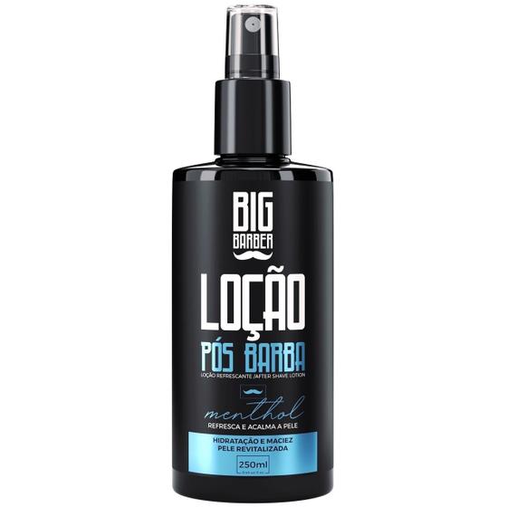 Imagem de Loção Pós Barba Spray Big Barber 250ml Menthol Profissional