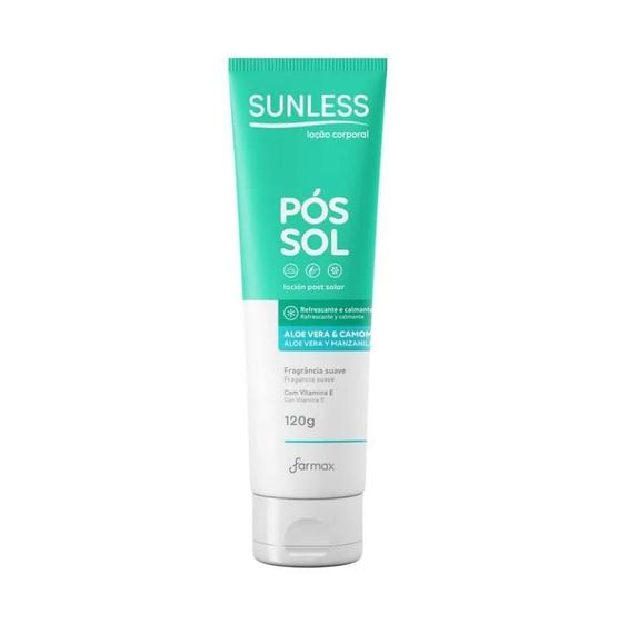 Imagem de Loção Pós-Sol Camomila Aloe Vera Sunless 120g