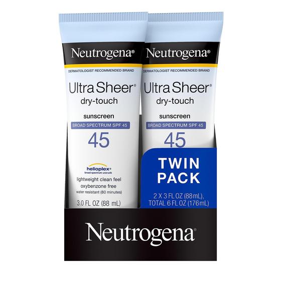 Imagem de Loção Protetora Solar Neutrogena Ultra Sheer Dry-Touch SPF 45 90mL