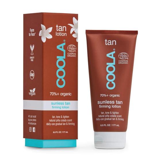 Imagem de Loção reafirmante corporal autobronzeadora Sunless COOLA 180mL