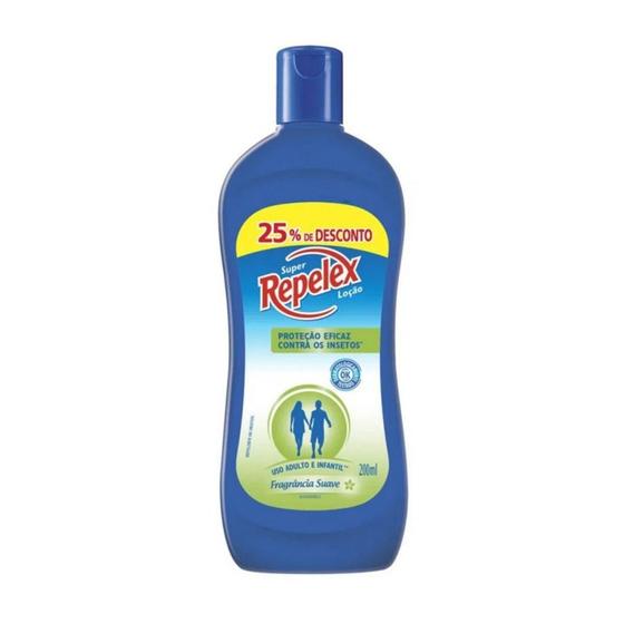 Imagem de Locao Repelente Super Repelex 200ml 25% de Desconto