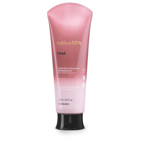 Imagem de Loção Revitalizante Desodorante NativaSPA Rosé 200ml oBoticário