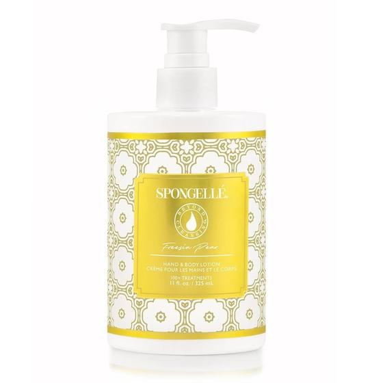 Loção Spongelle Freesia Pear para Mãos e Corpo - 295ml Imagem de Loção Spongelle Freesia Pear para Mãos e Corpo - 295ml