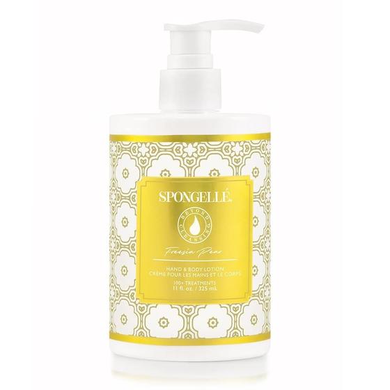 Imagem de Loção Spongelle Freesia Pear para Mãos e Corpo - 295ml