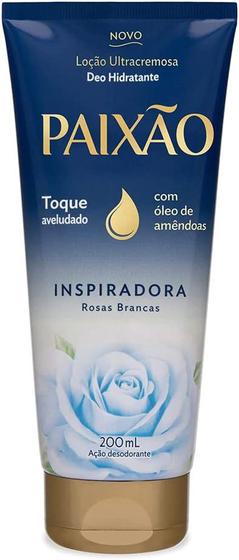 Imagem de Loção Ultracremosa Hidratante Paixão Inspiradora Rosas Brancas 200ml