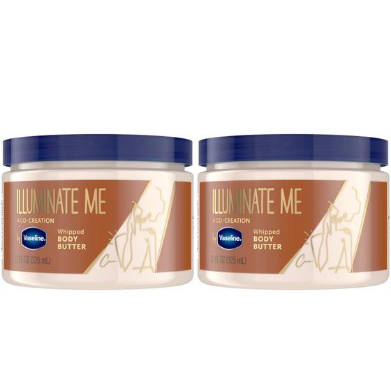 Imagem de Loção Vaseline Illuminate Me Body Butter 325 ml (pacote com 2)