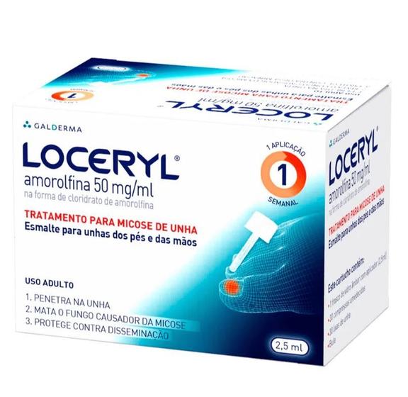 Loceryl Amorolfina 50mg/ml Esmalte Antimicótico Com 2,5ml - Galderma ...