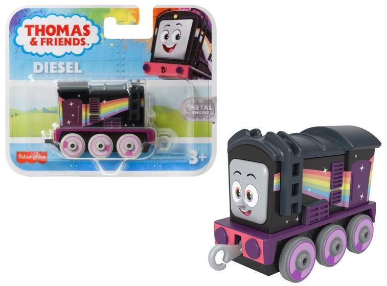 Imagem de Locomotivas Metalizadas Thomas e Seus Amigos Metal Engines - Diesel Rainbow - Thomas e Friends - Mattel - Fisher Price