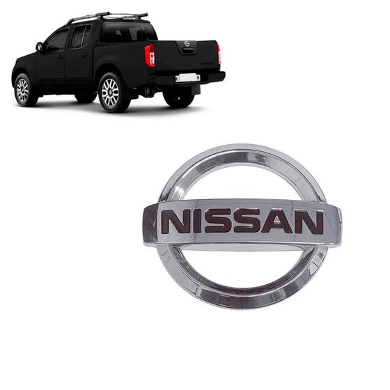 Imagem de Logo Tampa Traseira Nissan Frontier 2004 Até 2007
