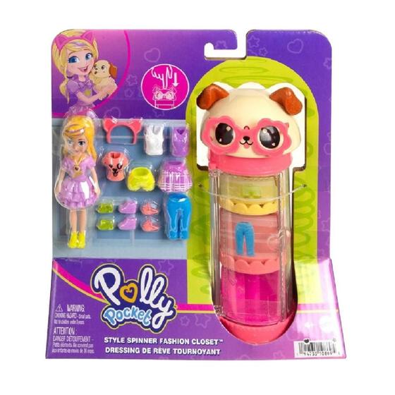 Imagem de Loira Style Spinner Fashion Closet Polly - Mattel HKW04-HKW0