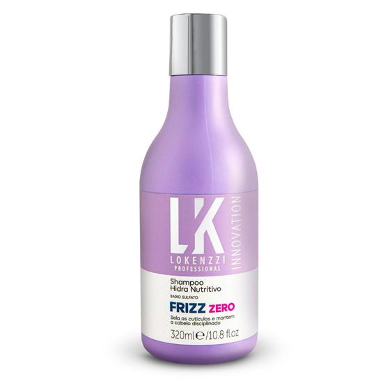 Imagem de Lokenzzi Frizz Zero Shampoo Hidra Nutritivo 320ml