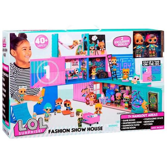 Lol Surprise Fashion Show House Casa Da Moda Candide Playsets Magazine Luiza