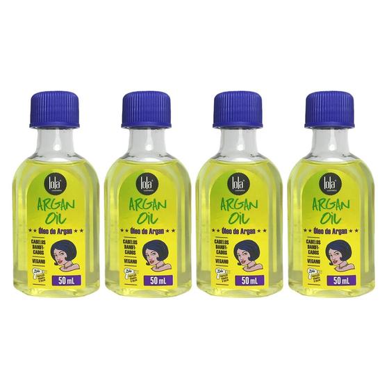 Imagem de Lola Cosmetics Argan Oil Kit com 4 Óleos Capilares